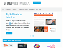 Tablet Screenshot of defnetmedia.com